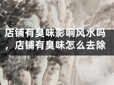 店铺有臭味影响风水吗，店铺有臭味怎么去除