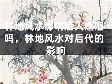 林地风水影响后人婚姻吗，林地风水对后代的影响