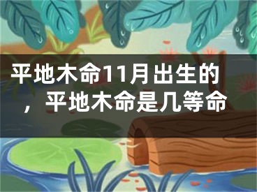 平地木命11月出生的，平地木命是几等命