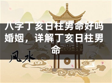 八字丁亥日柱男命好吗婚姻，详解丁亥日柱男命