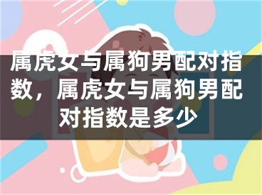 属虎女与属狗男配对指数，属虎女与属狗男配对指数是多少