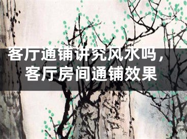 客厅通铺讲究风水吗，客厅房间通铺效果