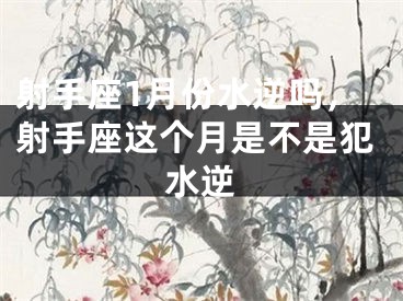 射手座1月份水逆吗，射手座这个月是不是犯水逆