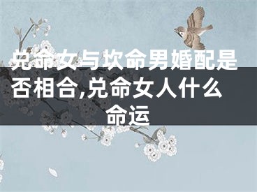 兑命女与坎命男婚配是否相合,兑命女人什么命运