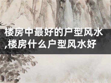 楼房中最好的户型风水,楼房什么户型风水好