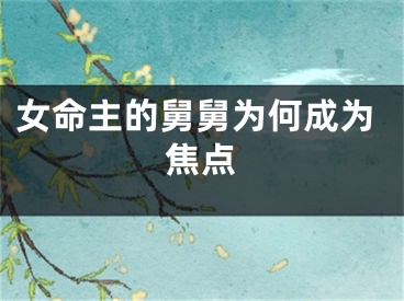 女命主的舅舅为何成为焦点