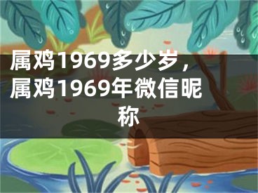 属鸡1969多少岁,属鸡1969年微信昵称