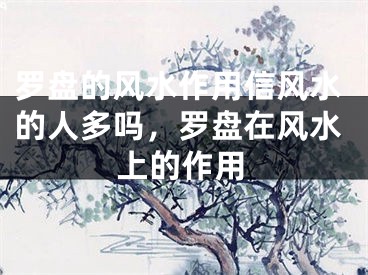 罗盘的风水作用信风水的人多吗，罗盘在风水上的作用
