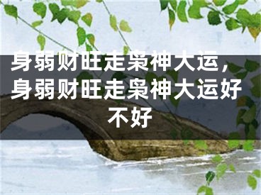 身弱财旺走枭神大运，身弱财旺走枭神大运好不好