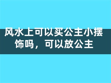 风水上可以买公主小摆饰吗,可以放公主
