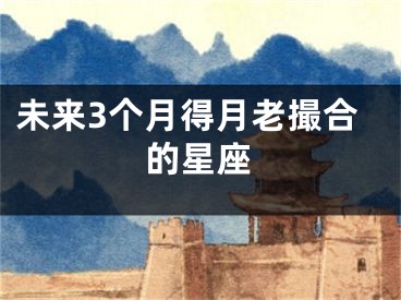 未来3个月得月老撮合的星座